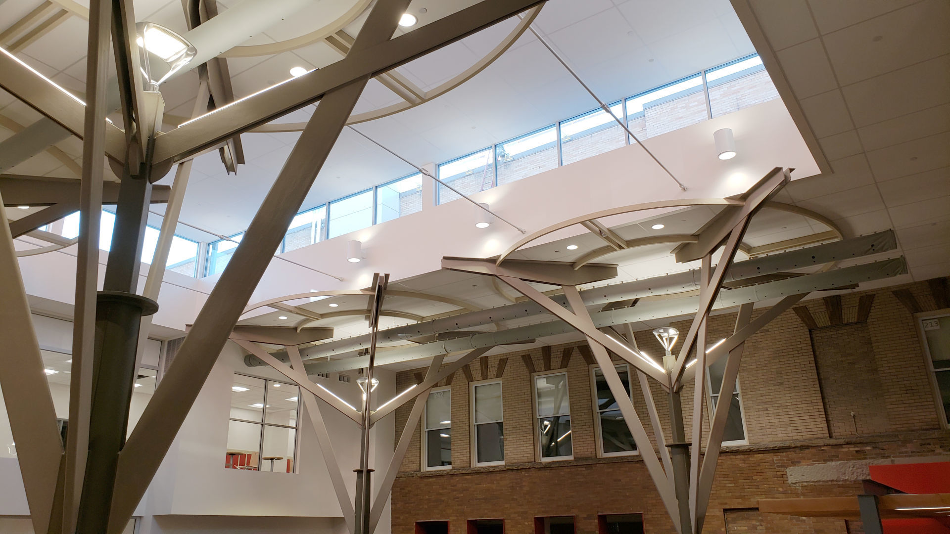 Hellgate High School library